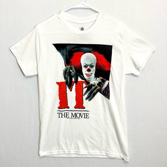 IT The Movie Tshirts Adult size S White Graphic - Picture 1 of 6